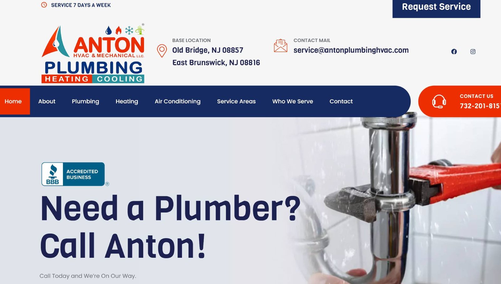 anton plumbing - مشروع من ابتكار