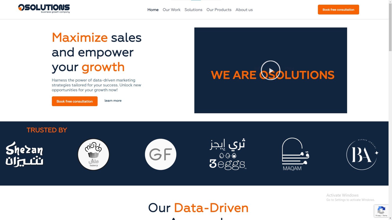 osolutions - مشروع من ابتكار