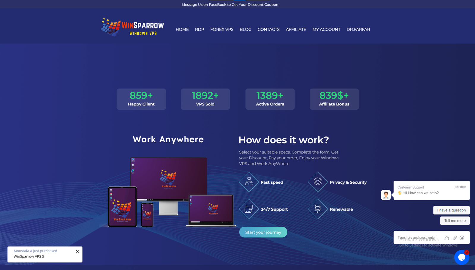 winsparrow - مشروع من ابتكار